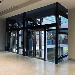 Скління ліфтових шахт та панорамні ліфти