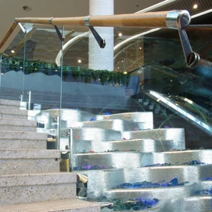 Скляні огорожі із загартованого скла