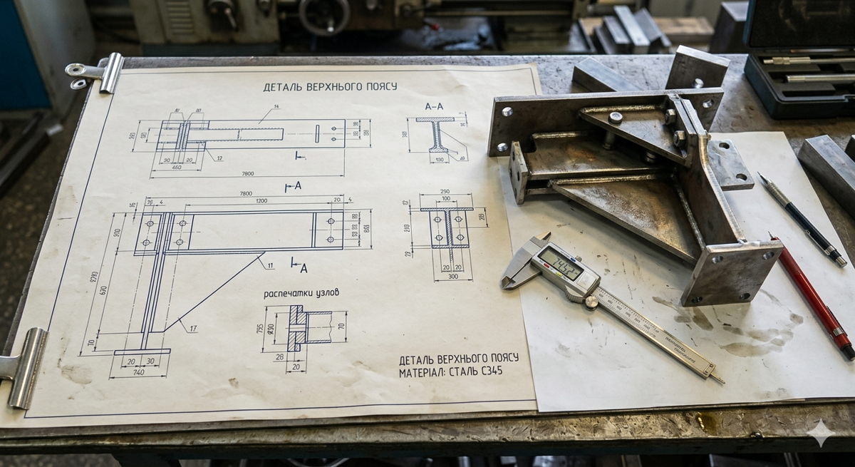 Робота за кресленнями